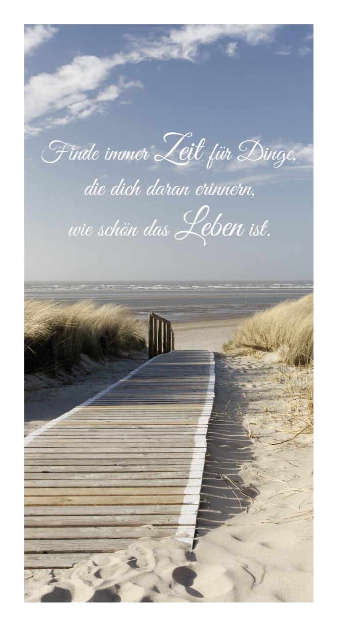 Bönninghoff Keilrahmenbild Spruch B/L: ca. 20x40 cm