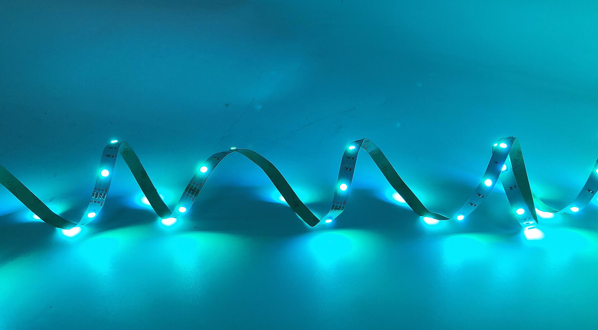 POCOline Lichtband Flexo Kunststoff Metall L: ca. 500 cm