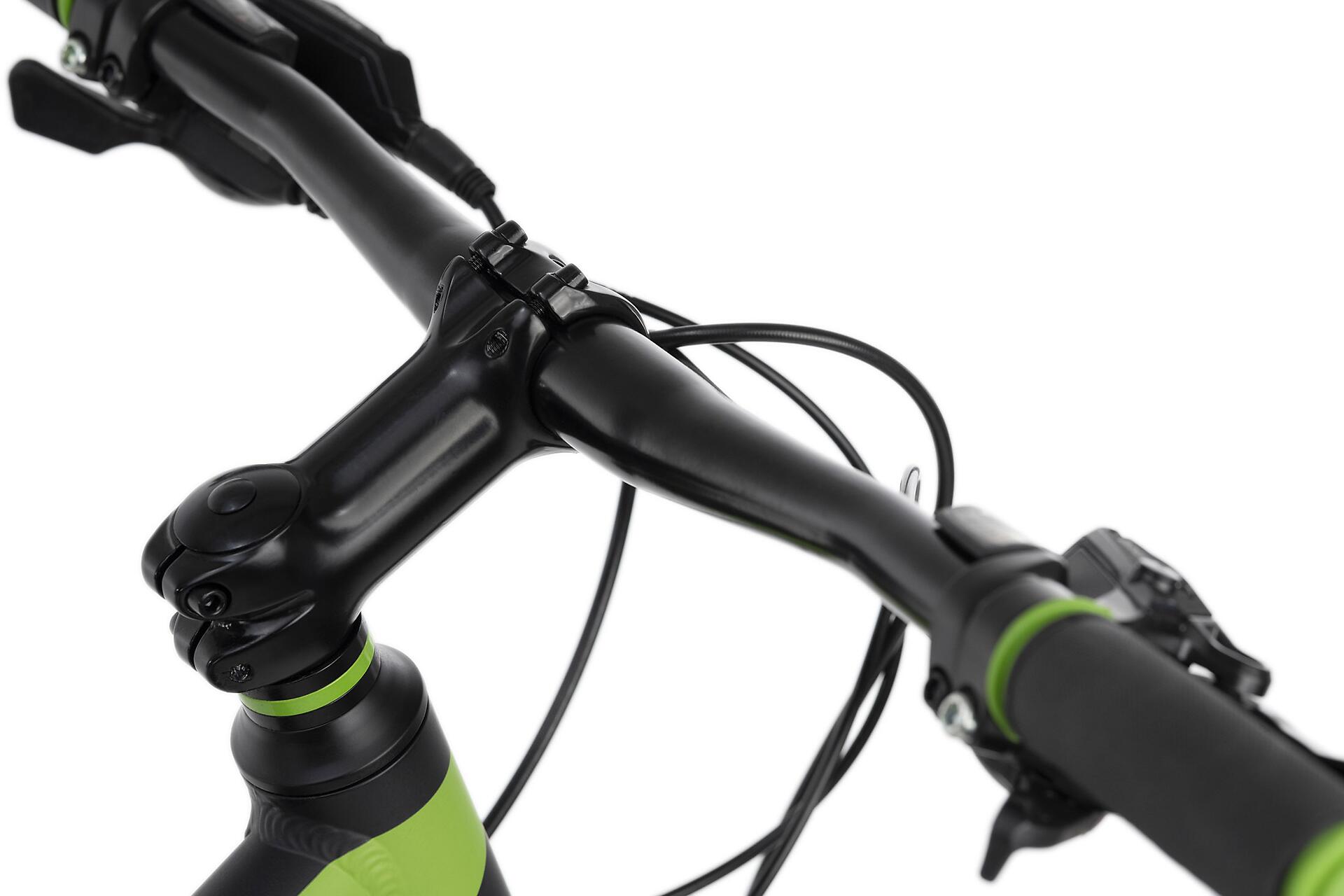 KS-Cycling Mountain-Bike Xceed 27,5" Xceed 27,5 Zoll Rahmenhöhe 46 cm 24 Gänge schwarz schwarz ca. 27,5 Zoll