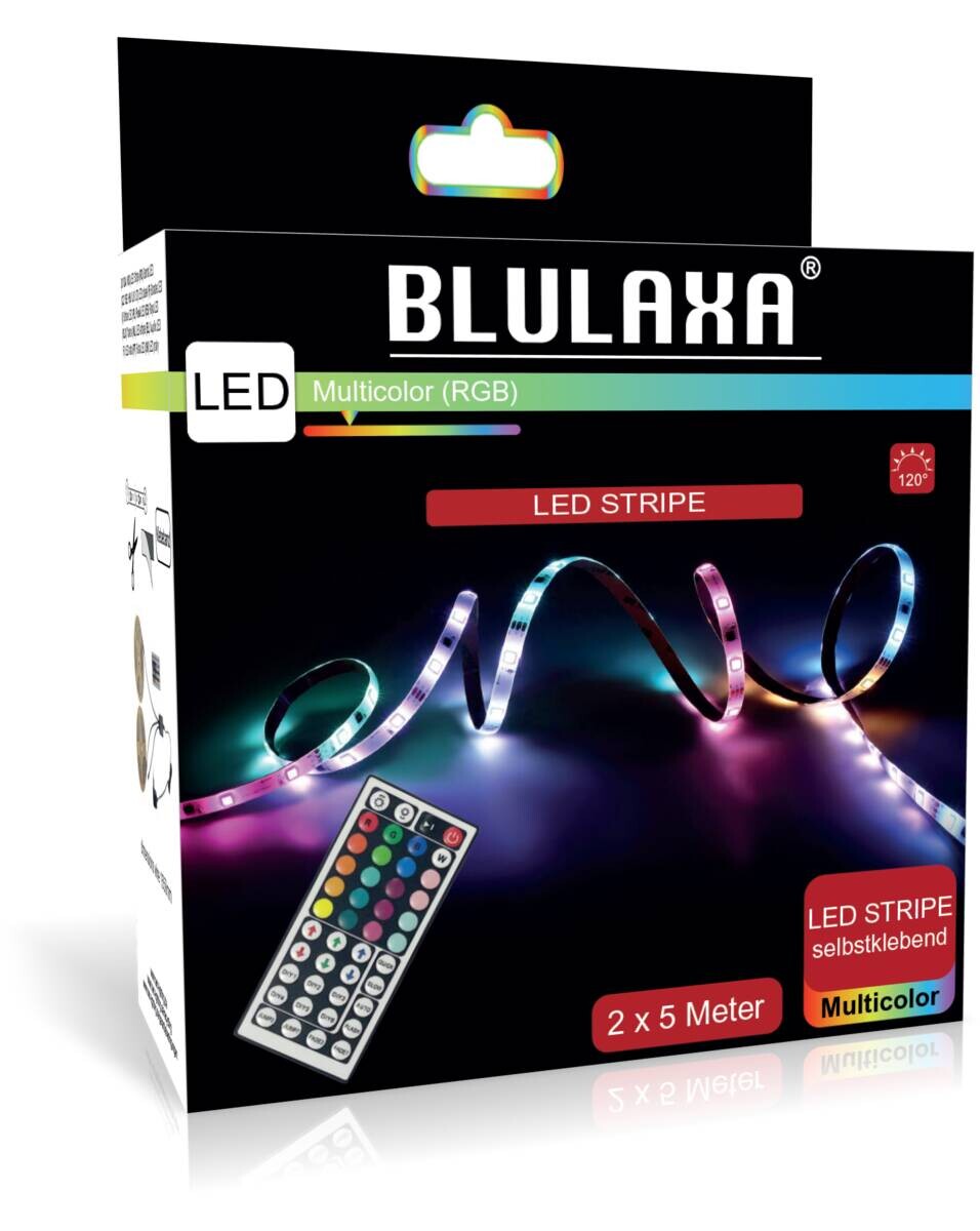 Blulaxa LED-RGB-Lichtband B/L: ca. 500x200 cm