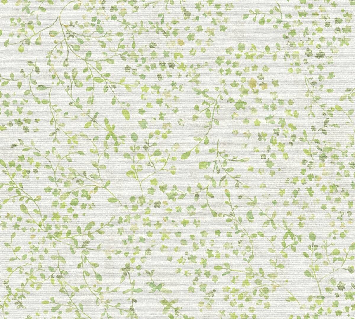 A.S.Creation Vliestapete creme weiß B/H/D: ca. 53x1005x8,1 cm