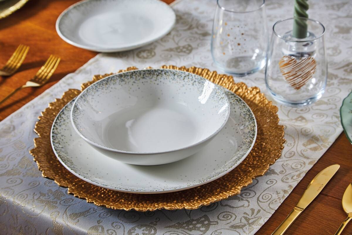 TOGNANA Tafelservice Madison Astrid multicolor Porzellan 18 tlg.