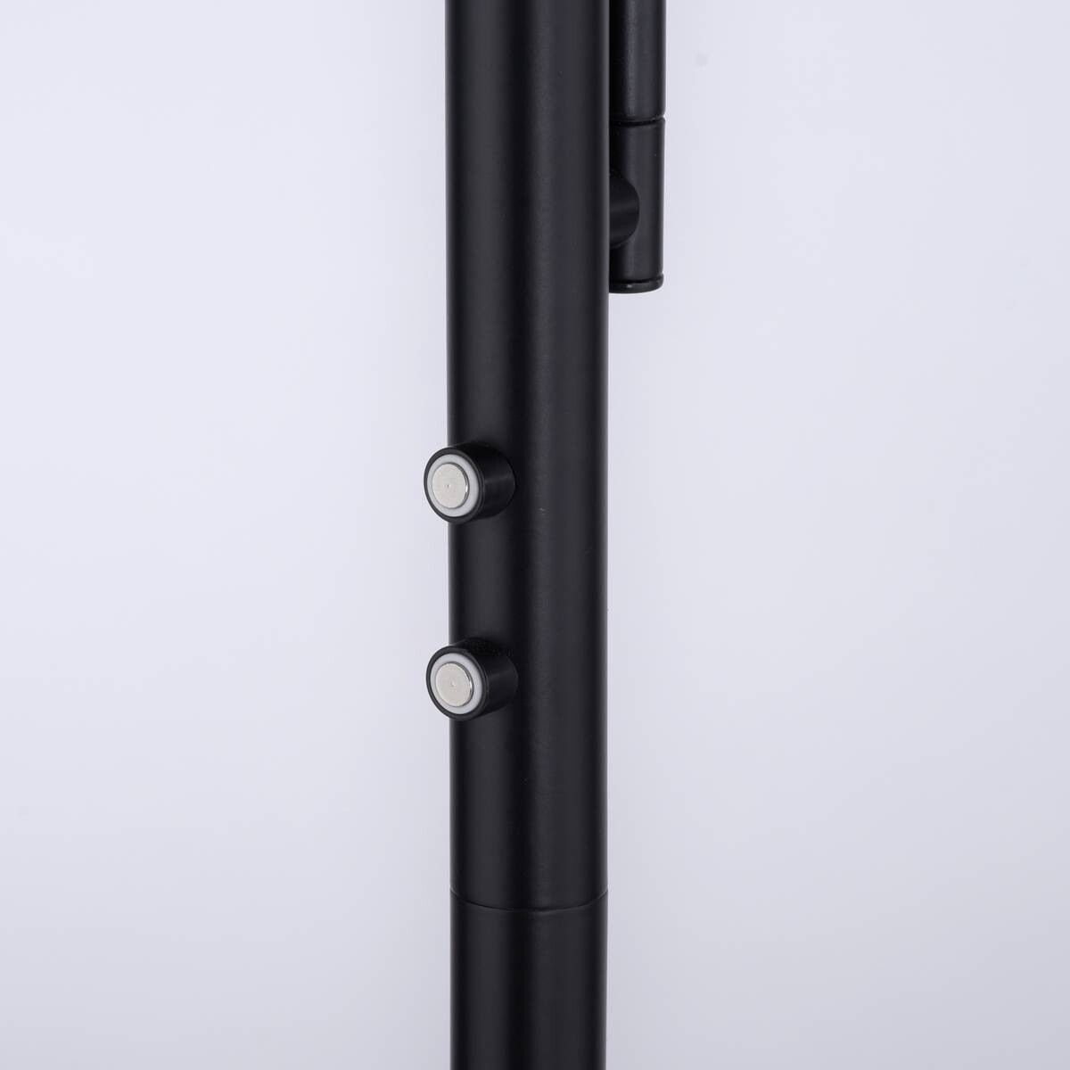 Just Light LED-Deckenfluter HANS 11710-18 schwarz Eisen Kunststoff B/H/T: ca. 25x190x25 cm 2 Brennstellen