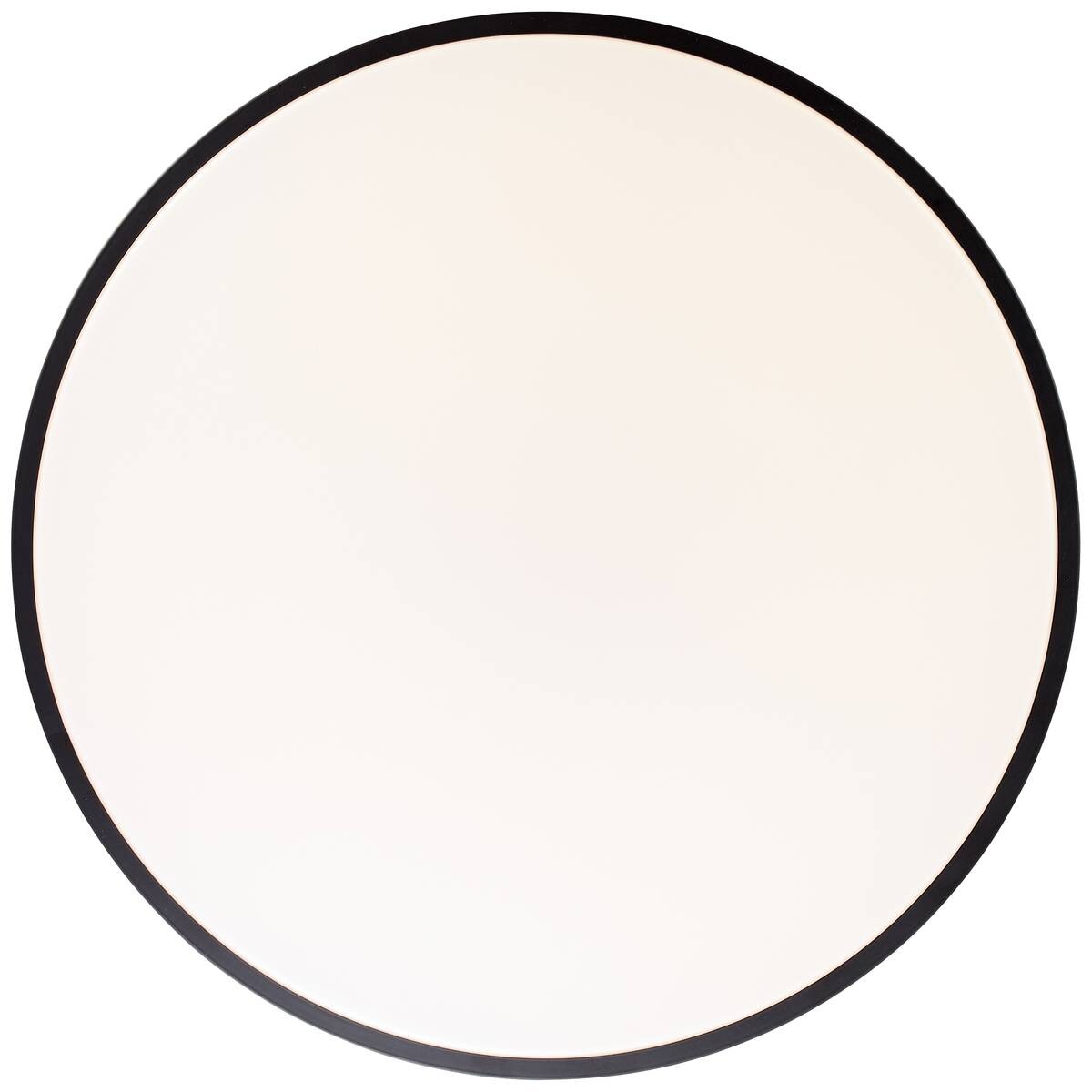 Brilliant Deckenleuchte Slimline G97014/76 schwarz weiß Metall Kunststoff H/D: ca. 8,5x49 cm