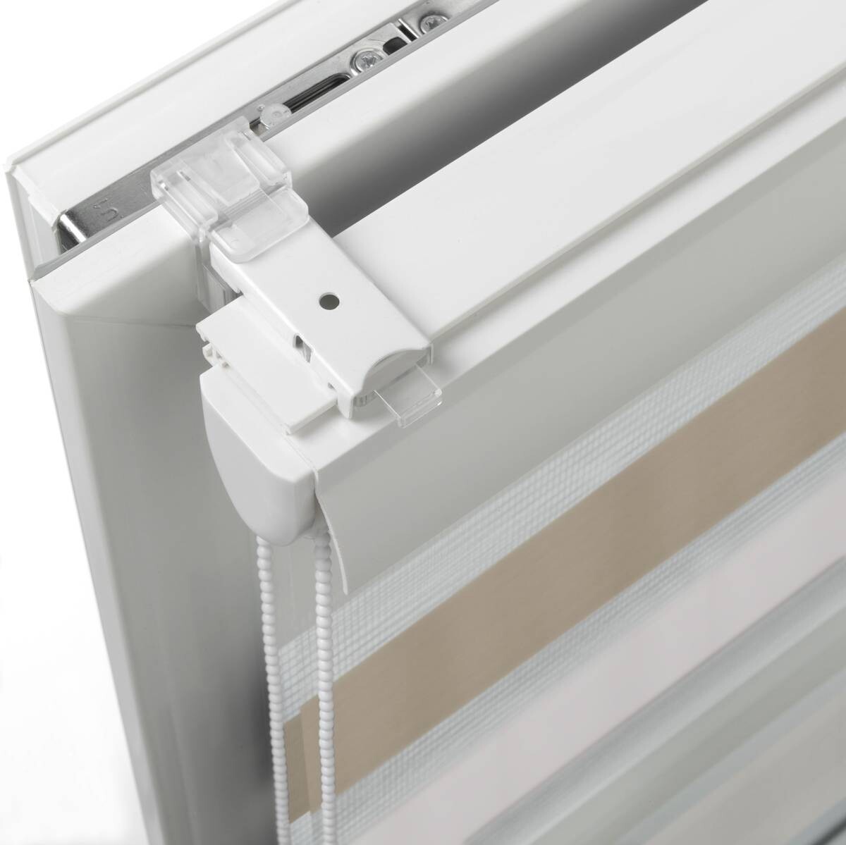 Boviva Doppelrollo mit Blende weiß B/L: ca. 100x160 cm