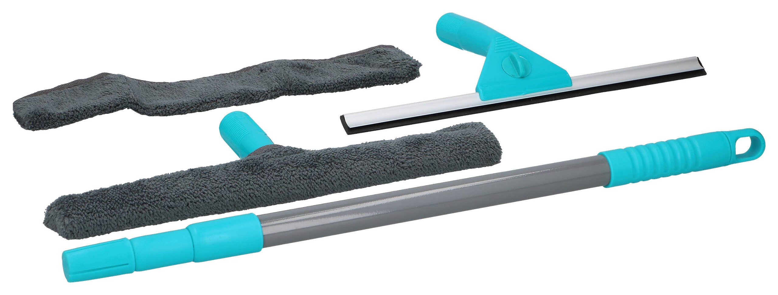 alpina Mikrofaser-Fensterreinigungsset anthrazit