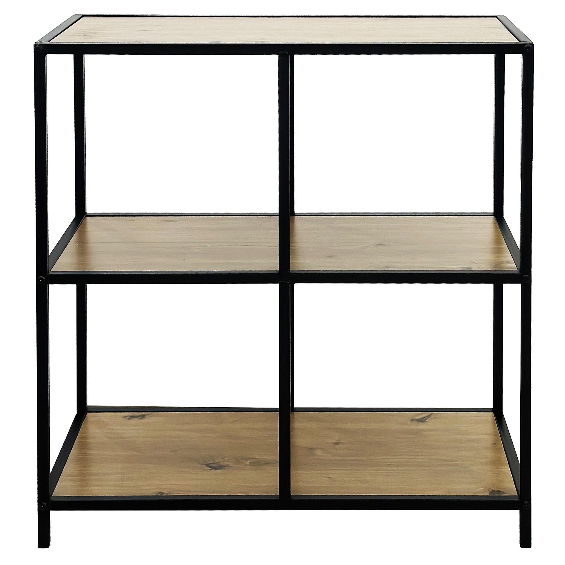 Standregal Sensation schwarz B/H/T: ca. 66,5x72x32 cm