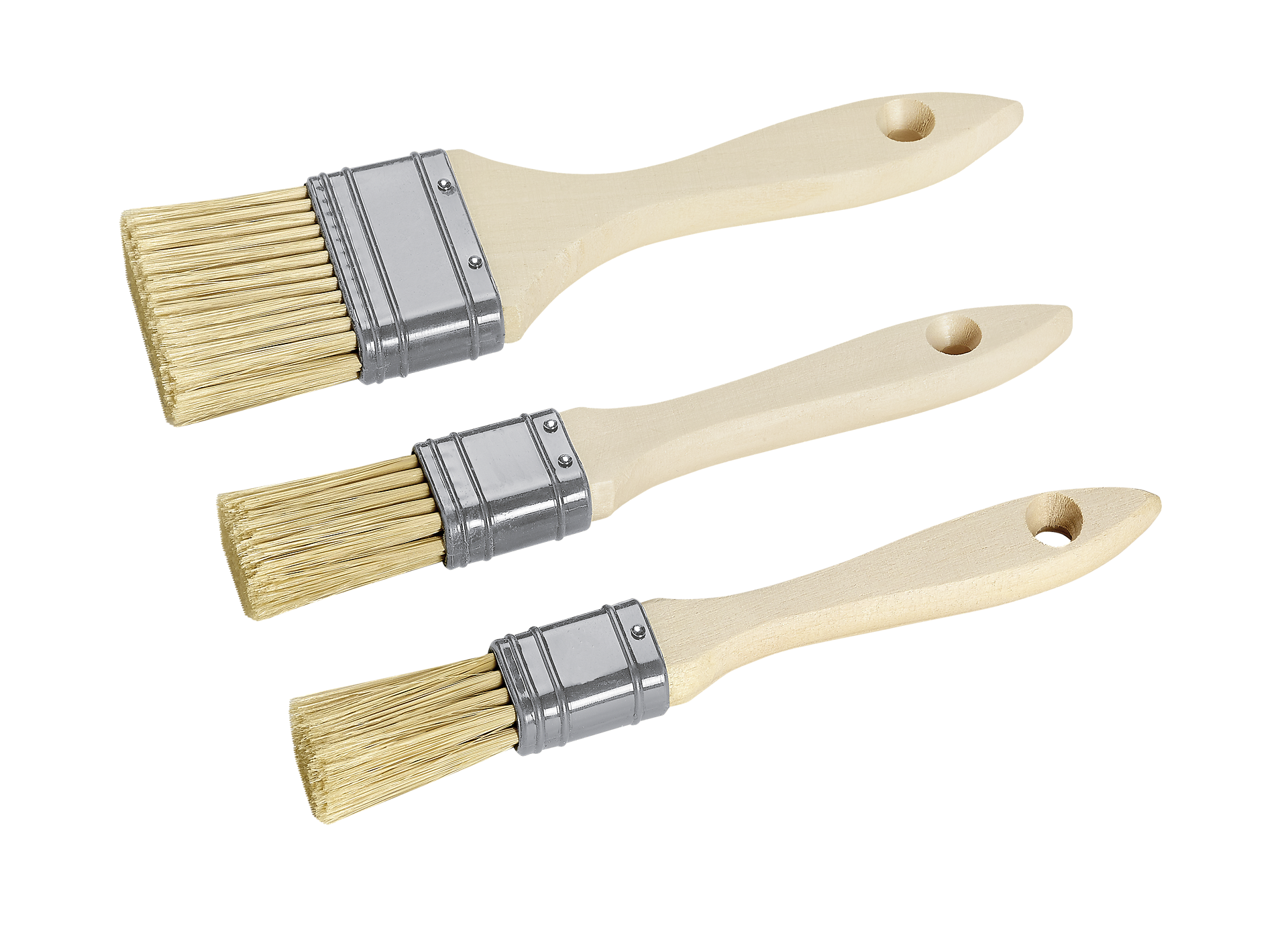 Flachpinselset 3 tlg.