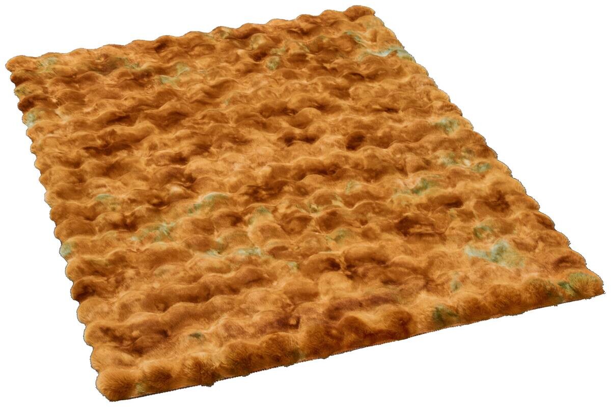 Fellimitat Moyo Batik gold B/L: ca. 160x230 cm Fellimitat Moyo Batik gold B/L: ca. 160x230 cm