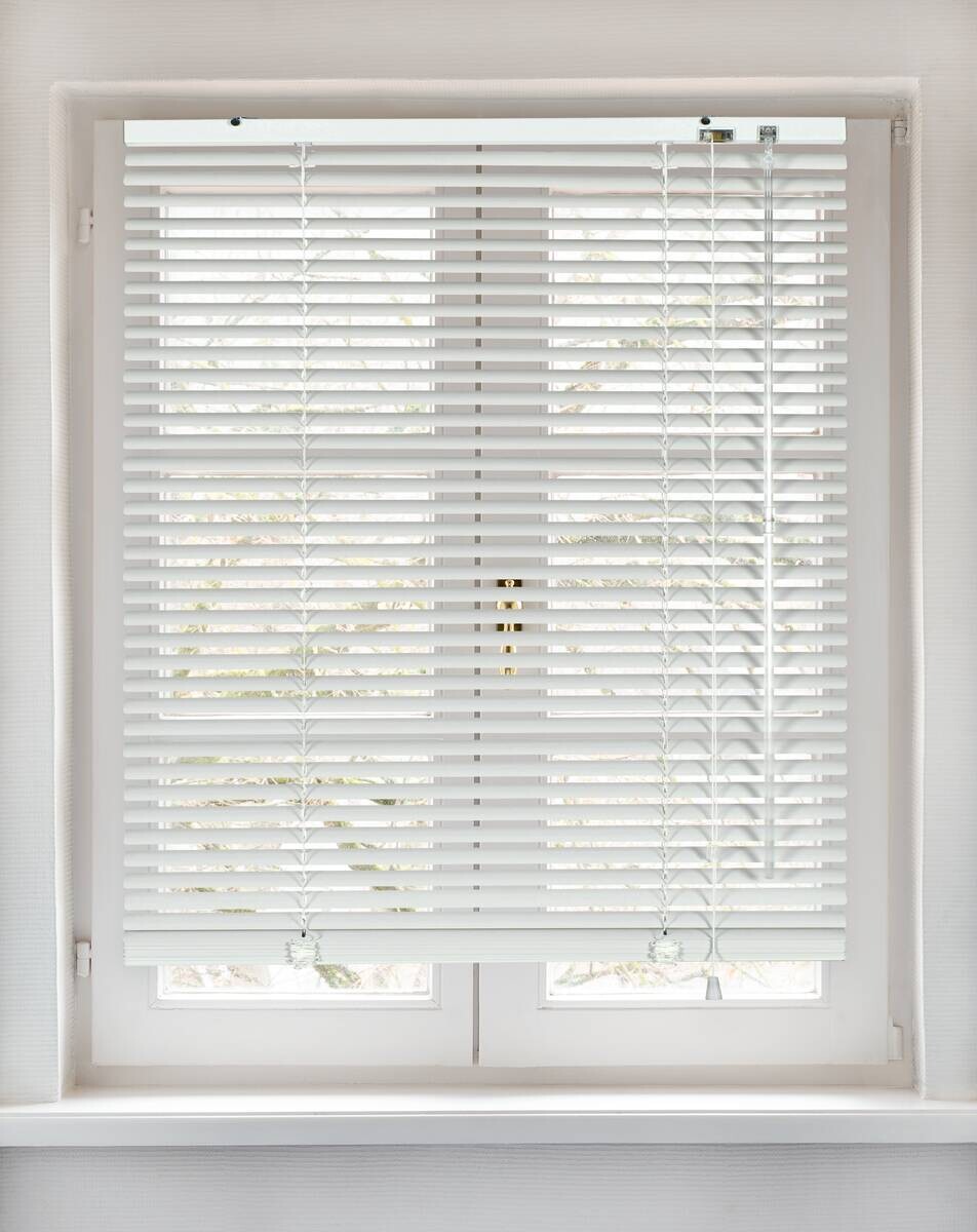 Boviva Alu-Jalousie weiß B/L: ca. 100x175 cm