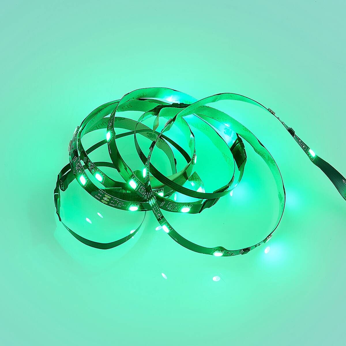 Lichtband schwarz Kunststoff B/L: ca. 1x120 cm