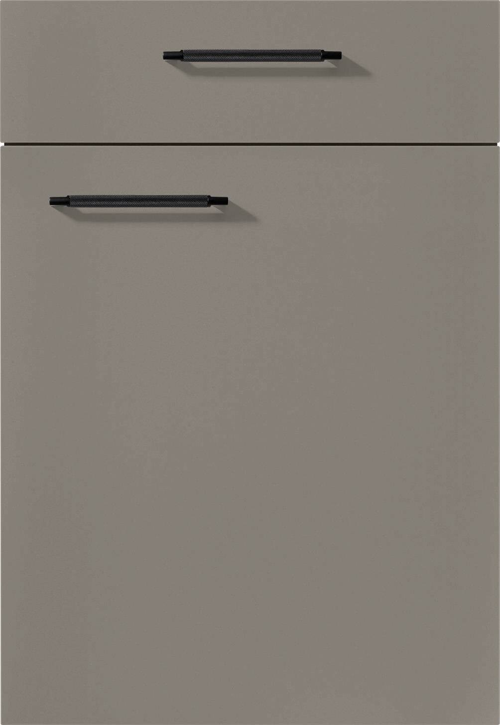 nobilia Inselküche Easytouch Mineralgrün Lacklaminat B/T/L: ca. 272x60x262 cm