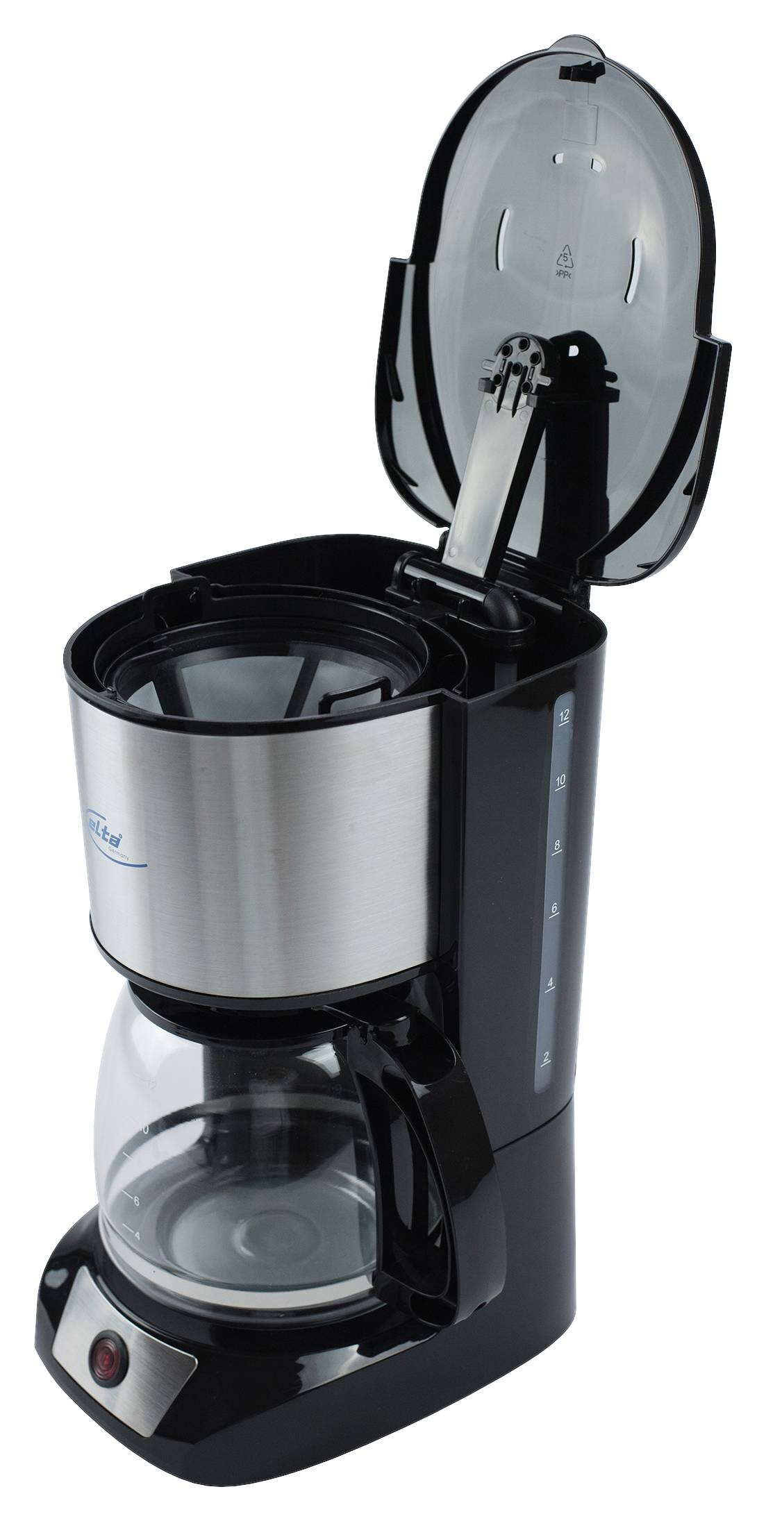 Elta Kaffeeautomat KME-1000.2 Edelstahl schwarz