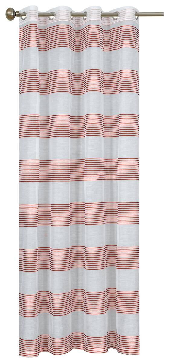 home Topline Ösenvorhang Mina rost B/L: ca. 135x245 cm