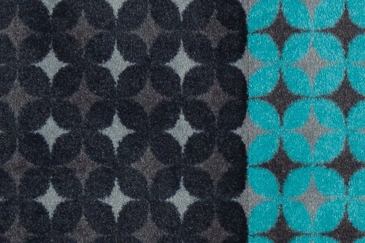 Arte Espina Kurzflorteppich Living Mat 50 blau B/L: ca. 64x168 cm