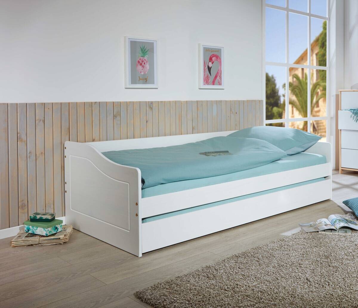 Funktionsbett Leonie Modell'23 weiß