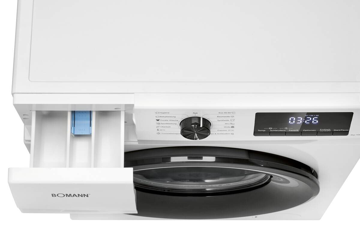 Bomann Waschmaschine WA 7185 weiß B/H/T: ca. 60x85x54 cm ca. 8 kg Bomann Waschmaschine WA 7185 weiß B/H/T: ca. 60x85x54 cm ca. 8 kg