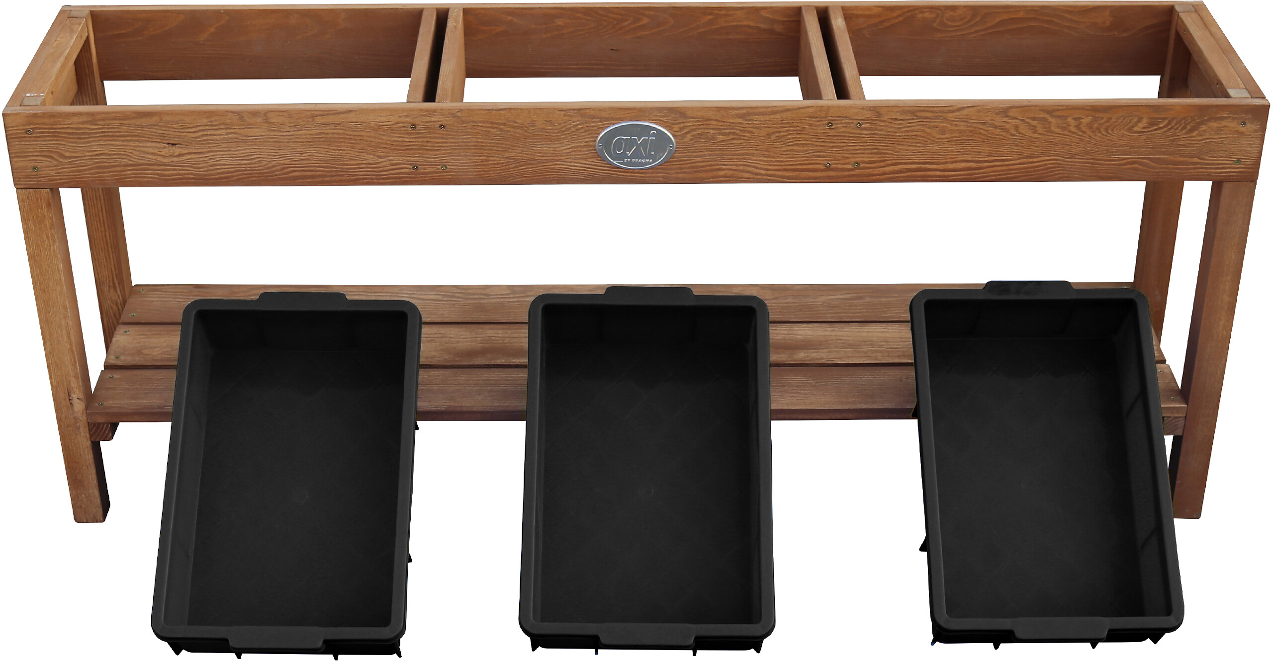 AXI Aktivitäten-Tisch braun B/H/L: ca. 124x50x27 cm