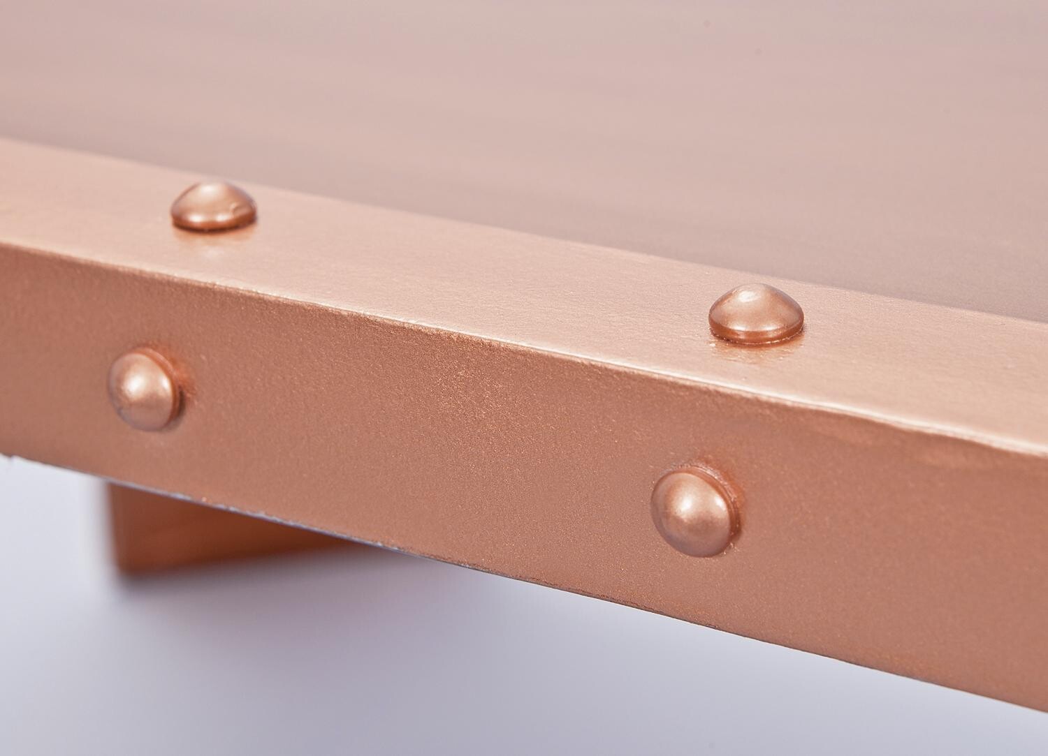 Inter Link Couchtisch Gormur Kupfer Metall B/H/T: ca. 110x45x70 cm