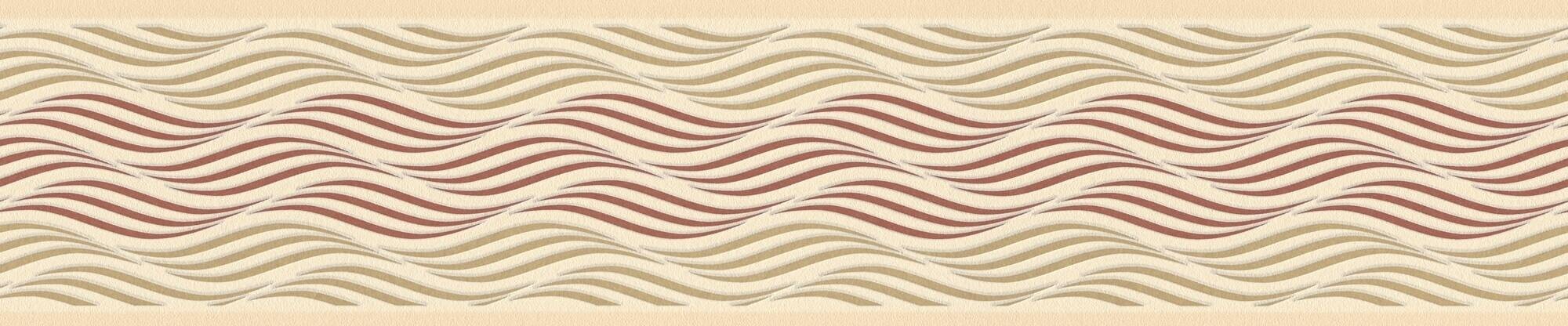 A.S.Creation Bordüre braun silber B/H/D: ca. 13x500x8 cm