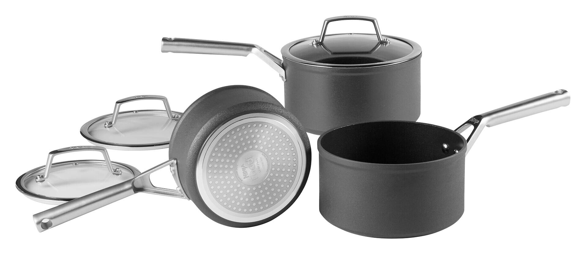 Ninja Topfset Foodi ZEROSTICK C33000EU grau Aluminium 3 tlg.