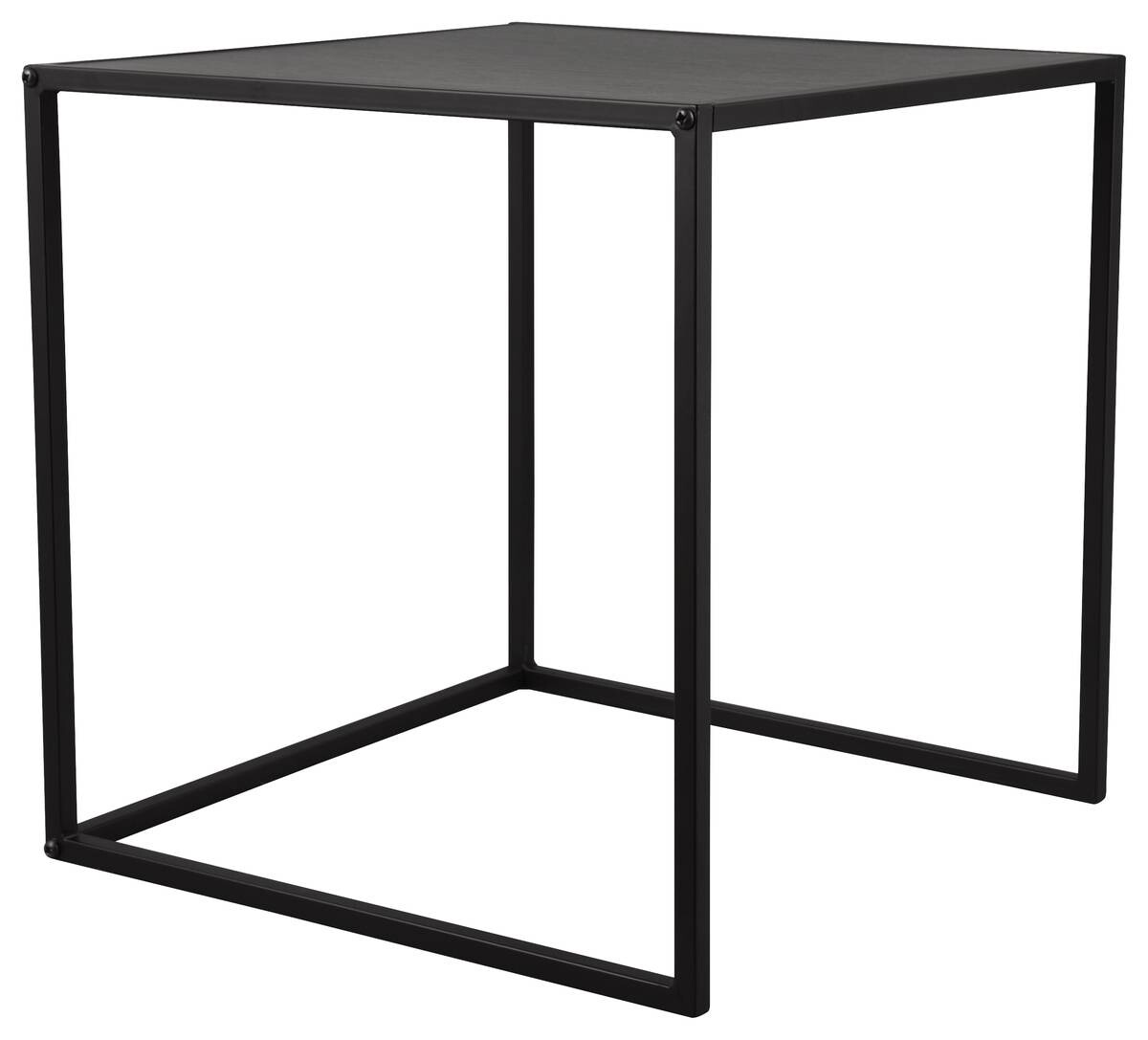 Beistelltisch Judith schwarz Metall