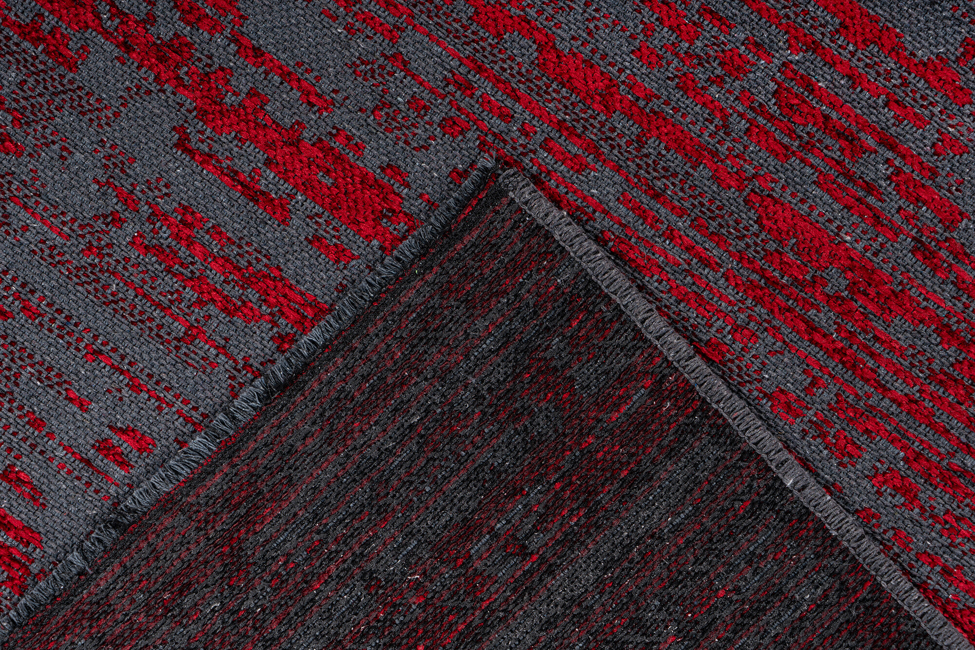 Kayoom Flachflorteppich Kalea 125 rot B/H/L: ca. 80x0,8x150 cm