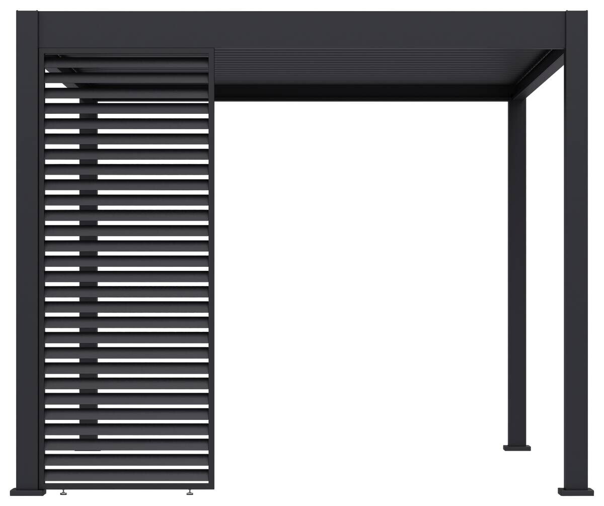 Paragon Outdoor Lamellen-Sichtschutz Grand Tuscan grau Aluminium B/H: ca. 94x234 cm