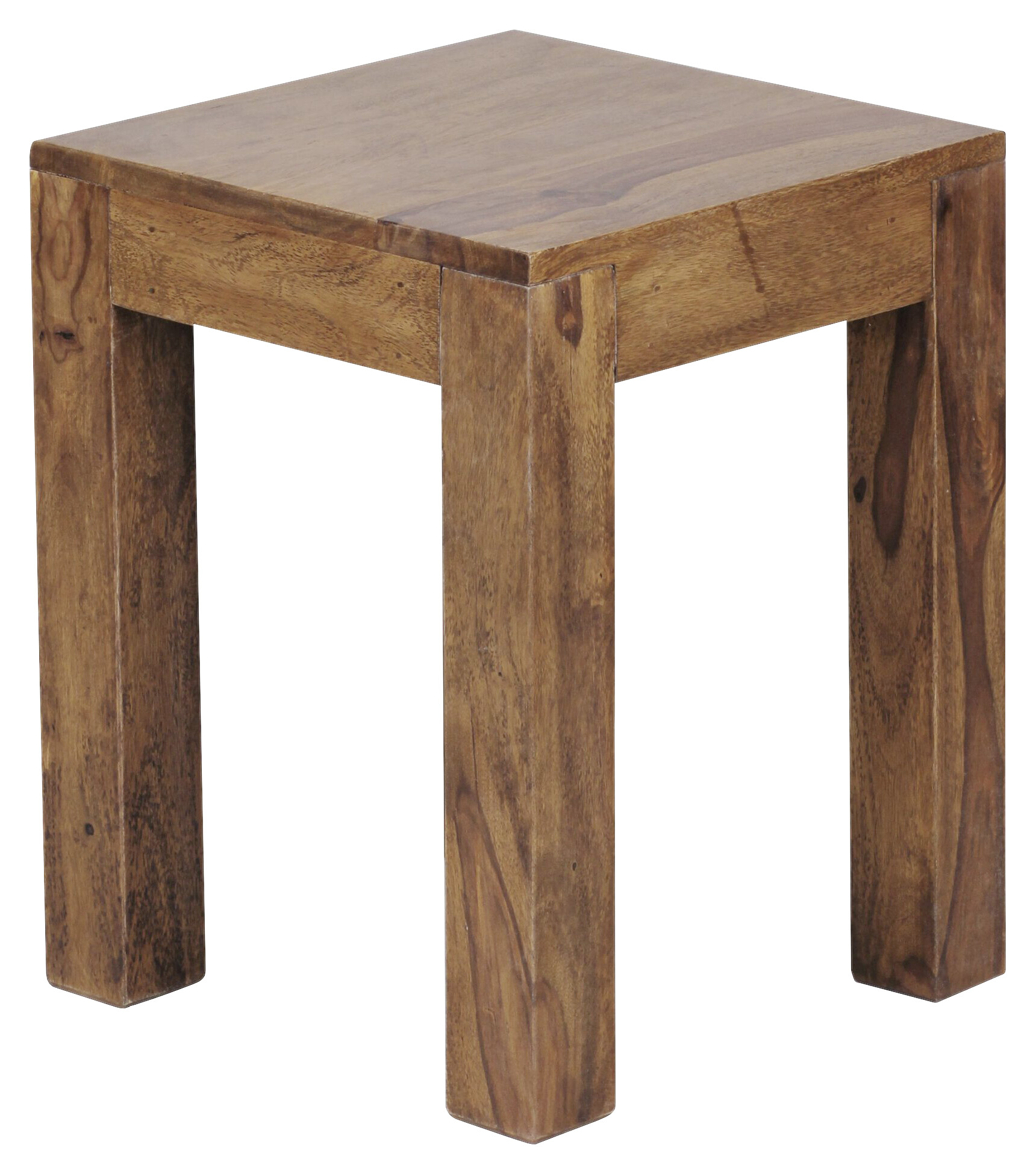 Beistelltisch natur Echtholz B/H/T: ca. 35x45x35 cm