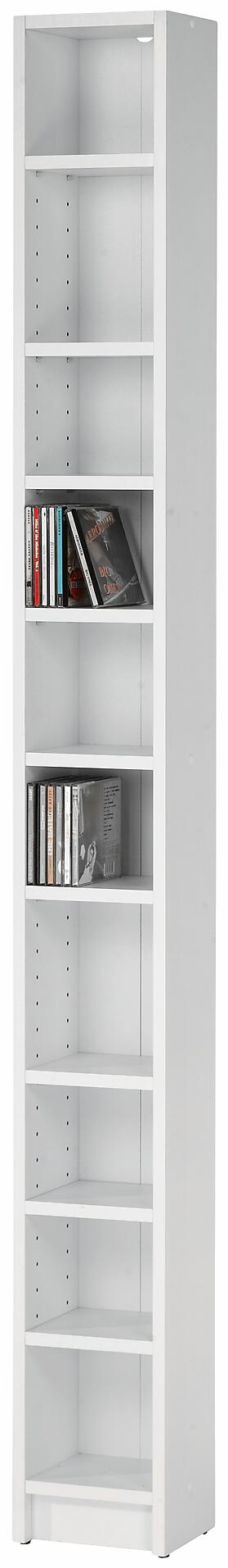 CD Regal Soul weiß B/H/T: ca. 20x186x17 cm