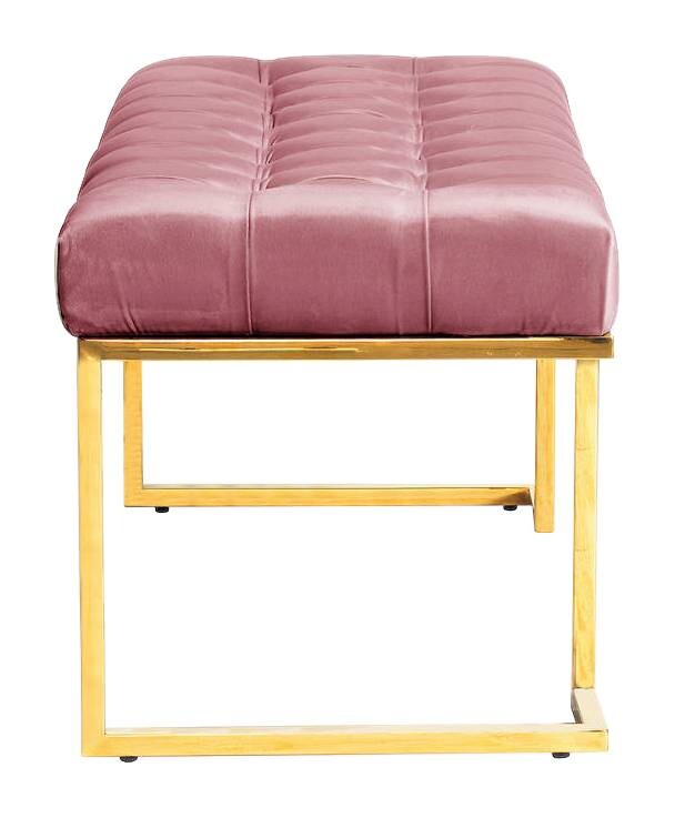 Sitzbank Rare 201 altrosa B/H/T: ca. 47x48x100 cm