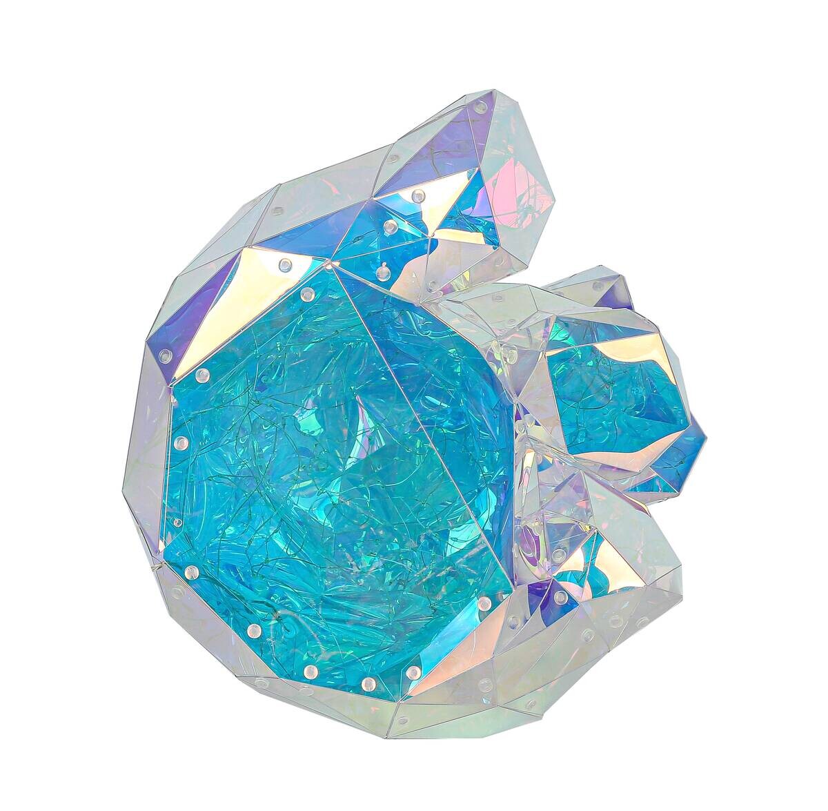 Nolo LED-Dekoleuchte Elefant transparent