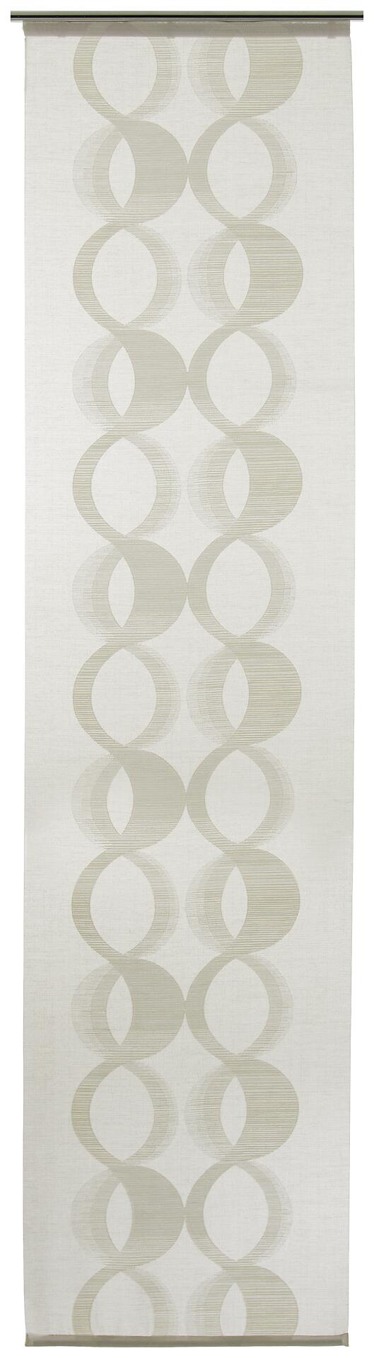 POCOline Schiebevorhang Martina beige B/L: ca. 60x245 cm