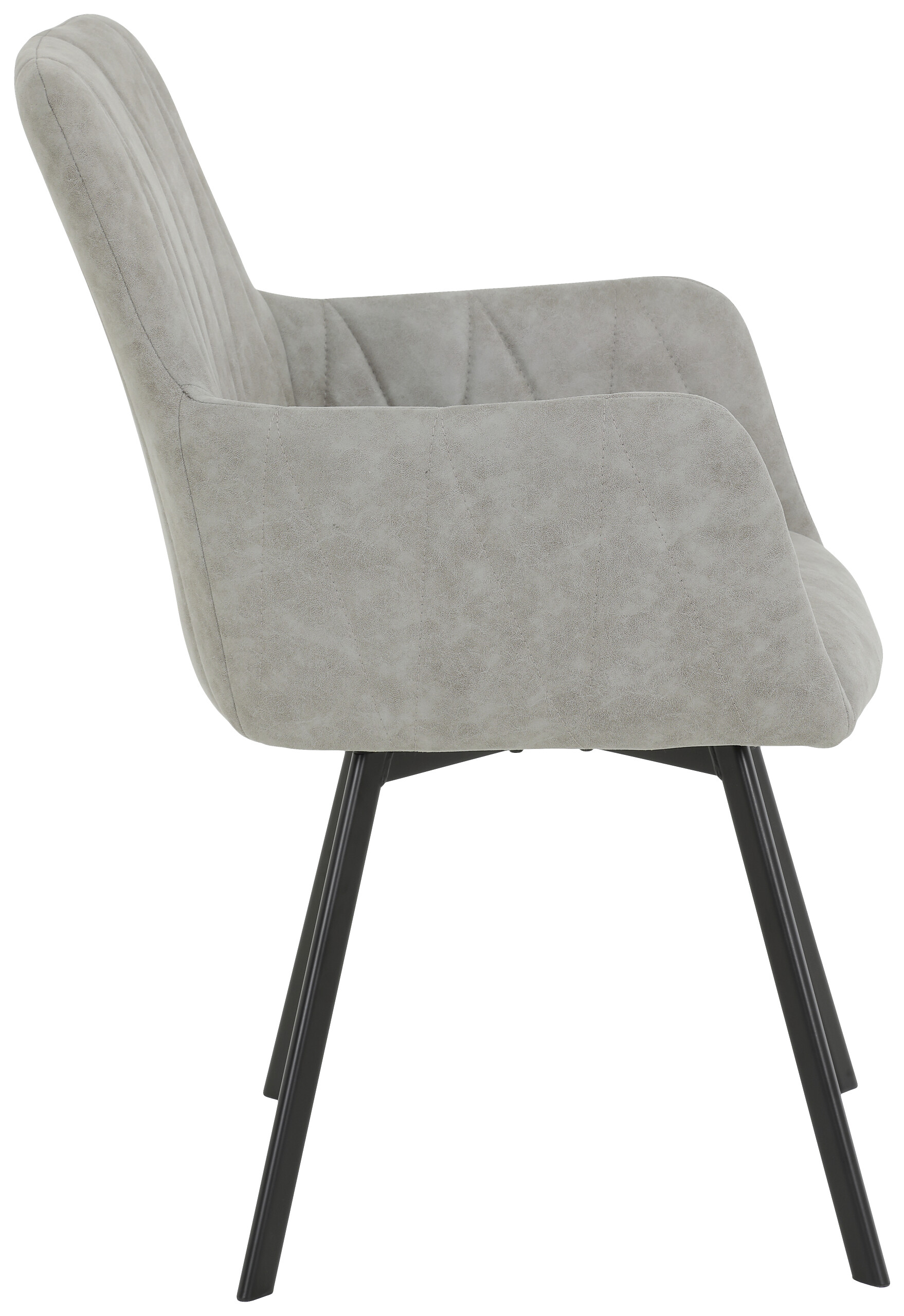 Essgruppe Gesa II grau Eiche Holzwerkstoff B/H/T: ca. 180x76x90 cm