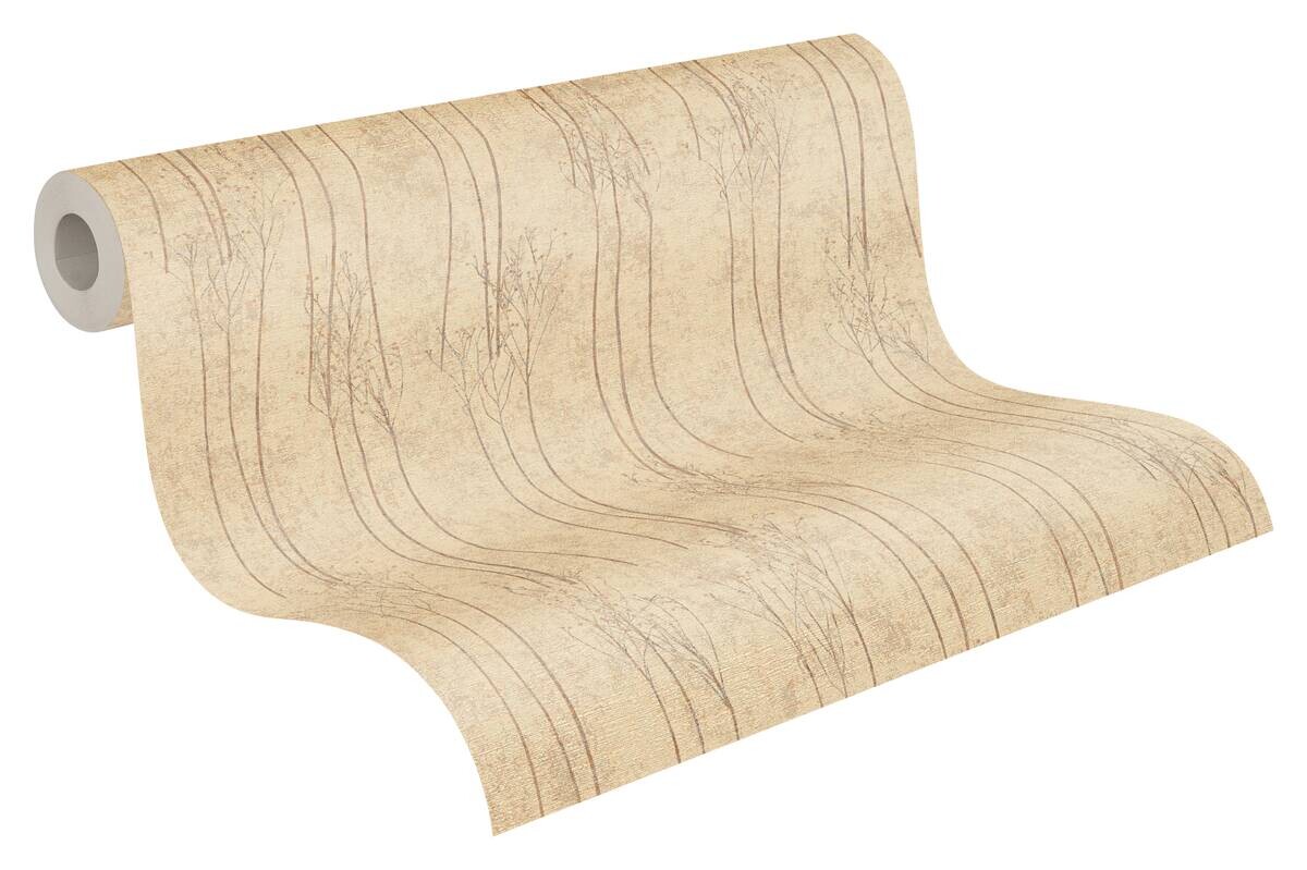 A.S.Creation Vliestapete beige B/H/D: ca. 53x1005x8,8 cm