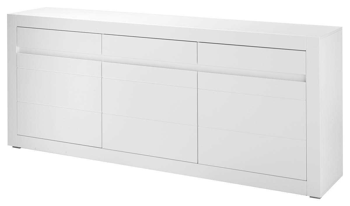 Sideboard Chester weiß matt B/H/T: ca. 217x90x42 cm