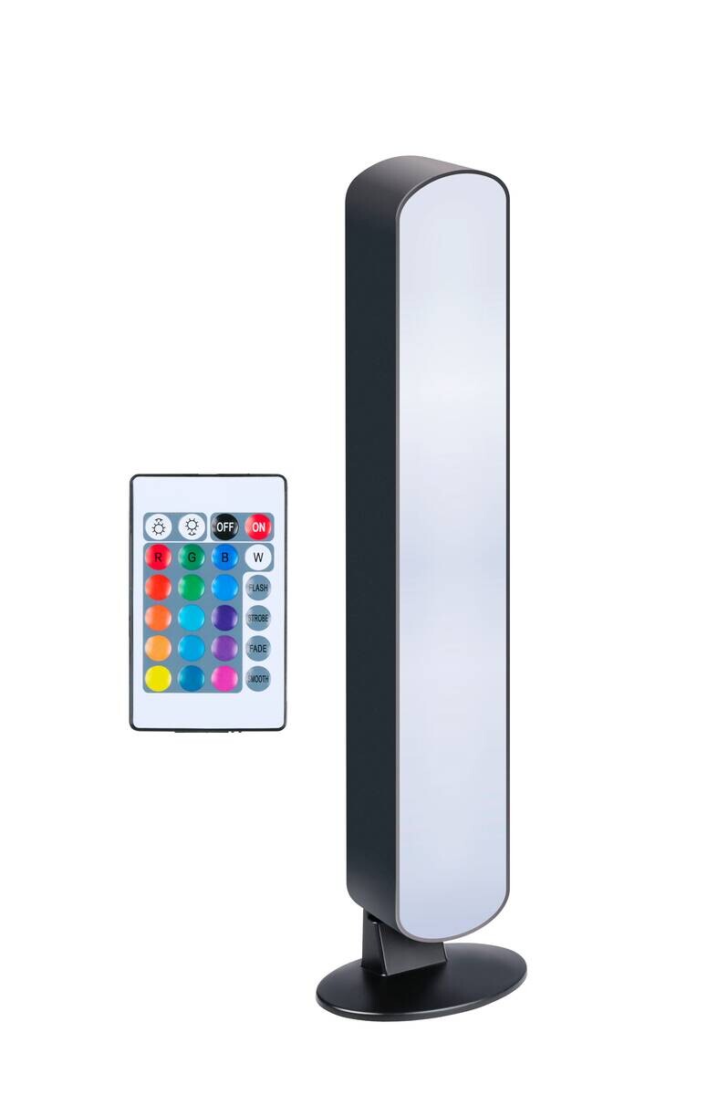 LED-Lichtleiste schwarz B/H/L: ca. 3x6x27 cm