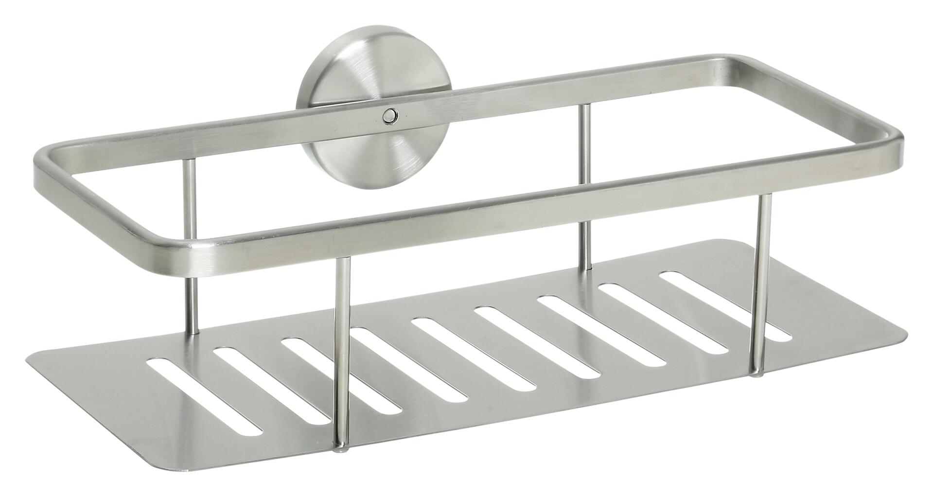 POCOline Duschkorb Chrom Edelstahl B/T/L: ca. 14x10x28 cm