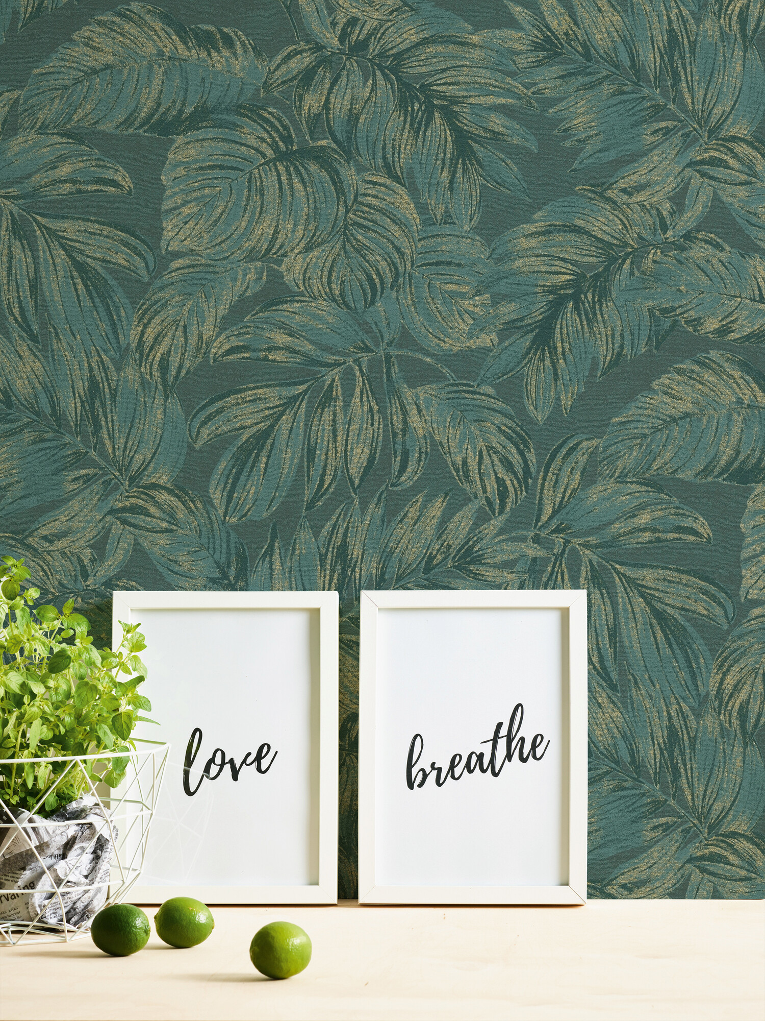 A.S.Creation Vliestapete gold B/H/D: ca. 53x1005x10 cm