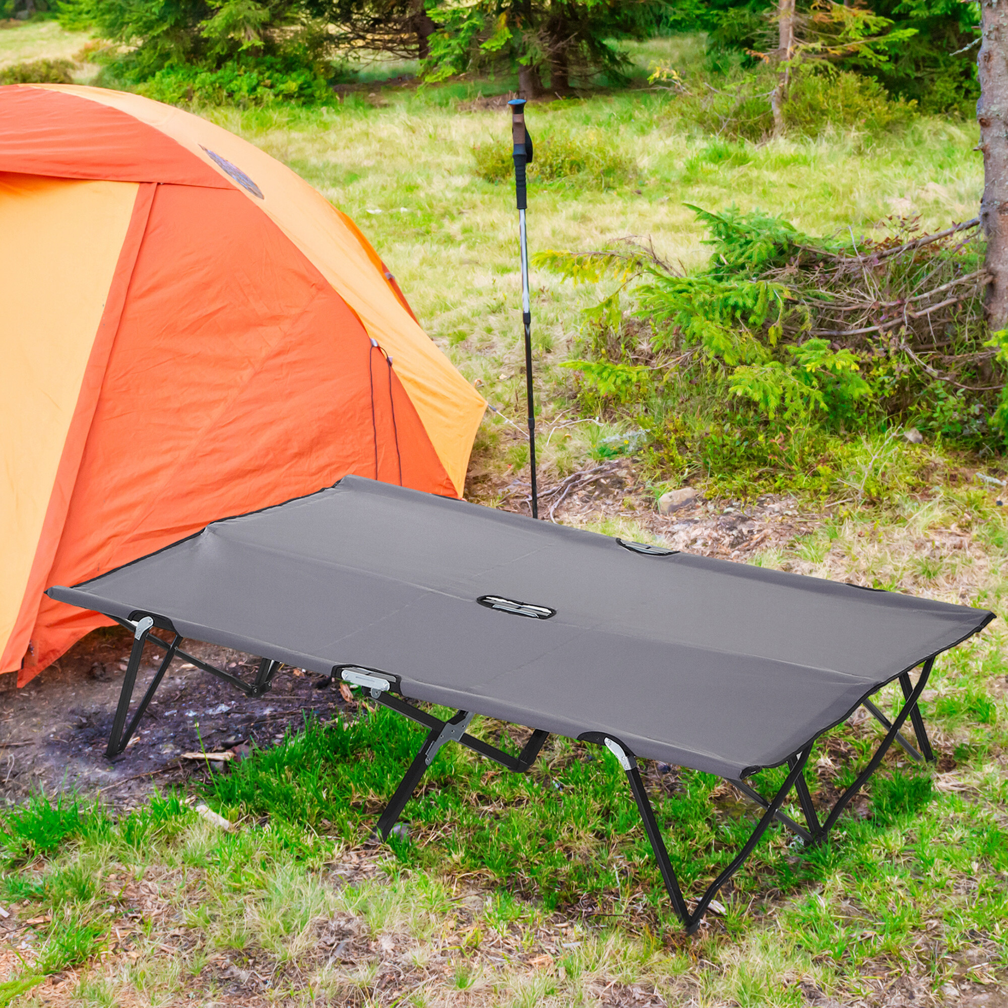 Outsunny Campingbett B/H/L: ca. 125x40x193 cm