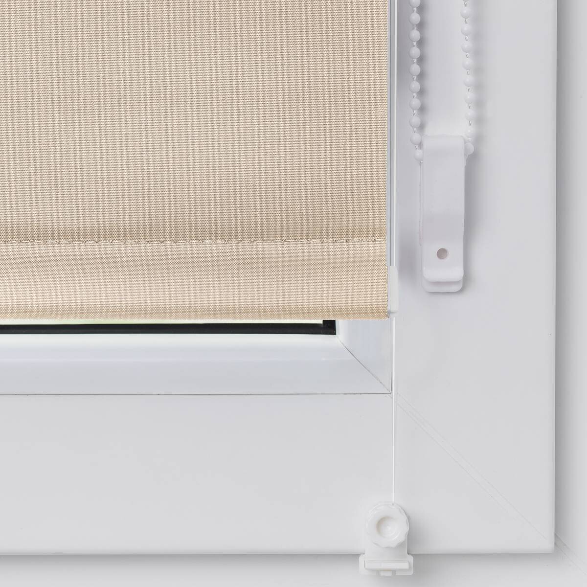 LICHTBLICK Verdunkelungsrollo creme B/L: ca. 45x150 cm
