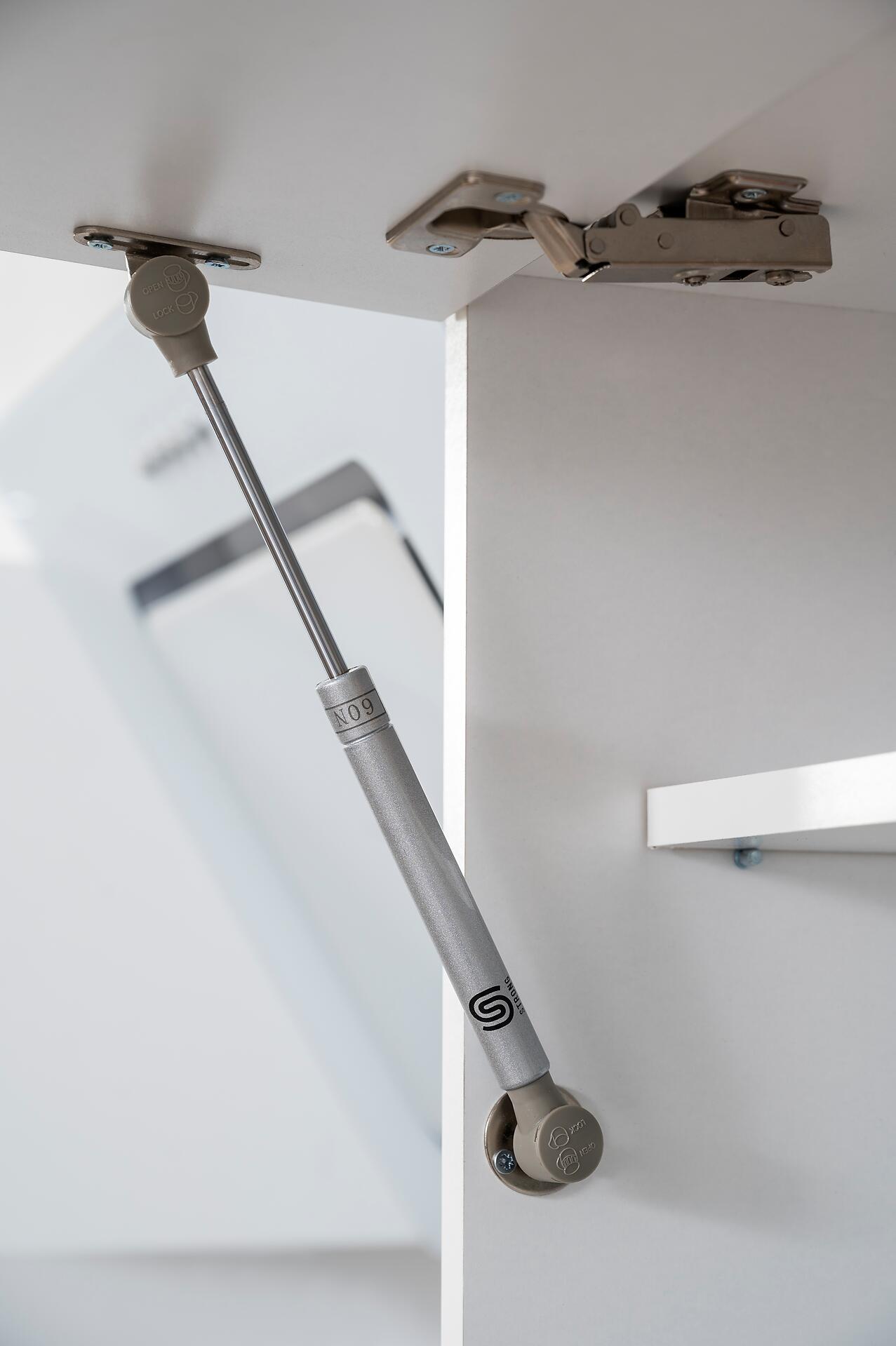 Respekta Küchenblock Amanda weiß Hochglanz B/H/T: ca. 280x200x60 cm