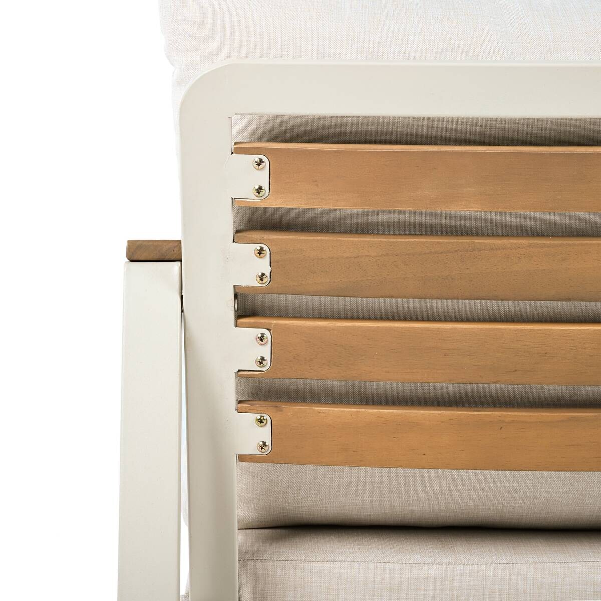 POCOline Gartensitzgruppe Avignon creme Stahl