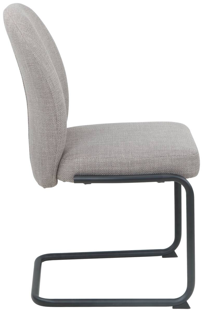 Schwingstuhl Karen II, 2er-Set schlamm Webstoff B/H/T: ca. 53x90x62 cm