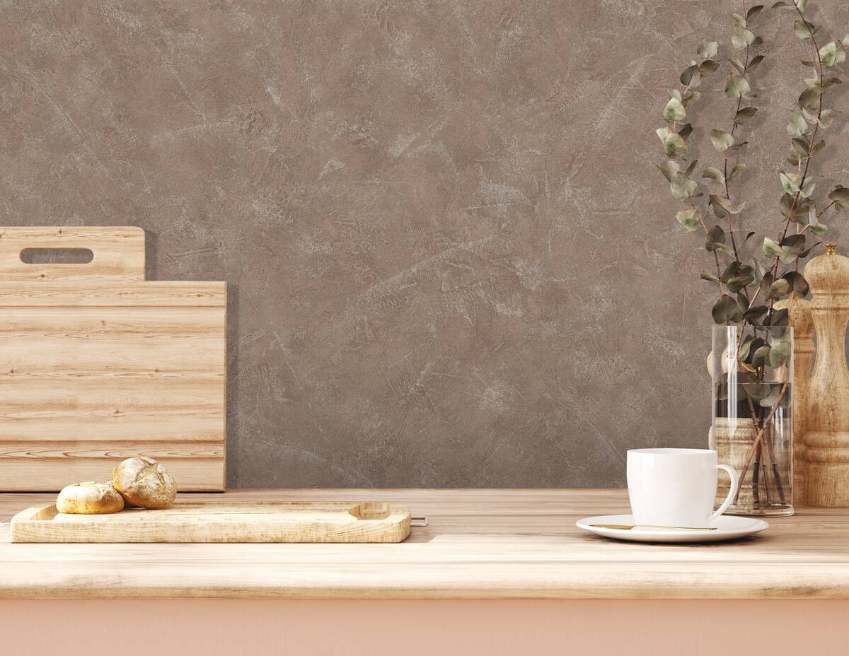 UGEPA Vinyltapete Struktur braun B/L: ca. 53x1005 cm