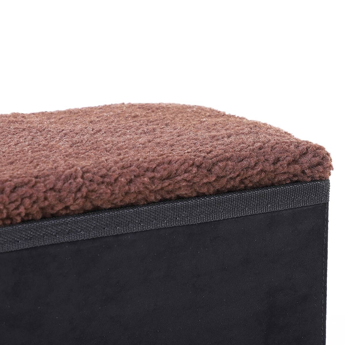 PawHut Haustiertreppe schwarz MDF B/H/L: ca. 54x48x40 cm