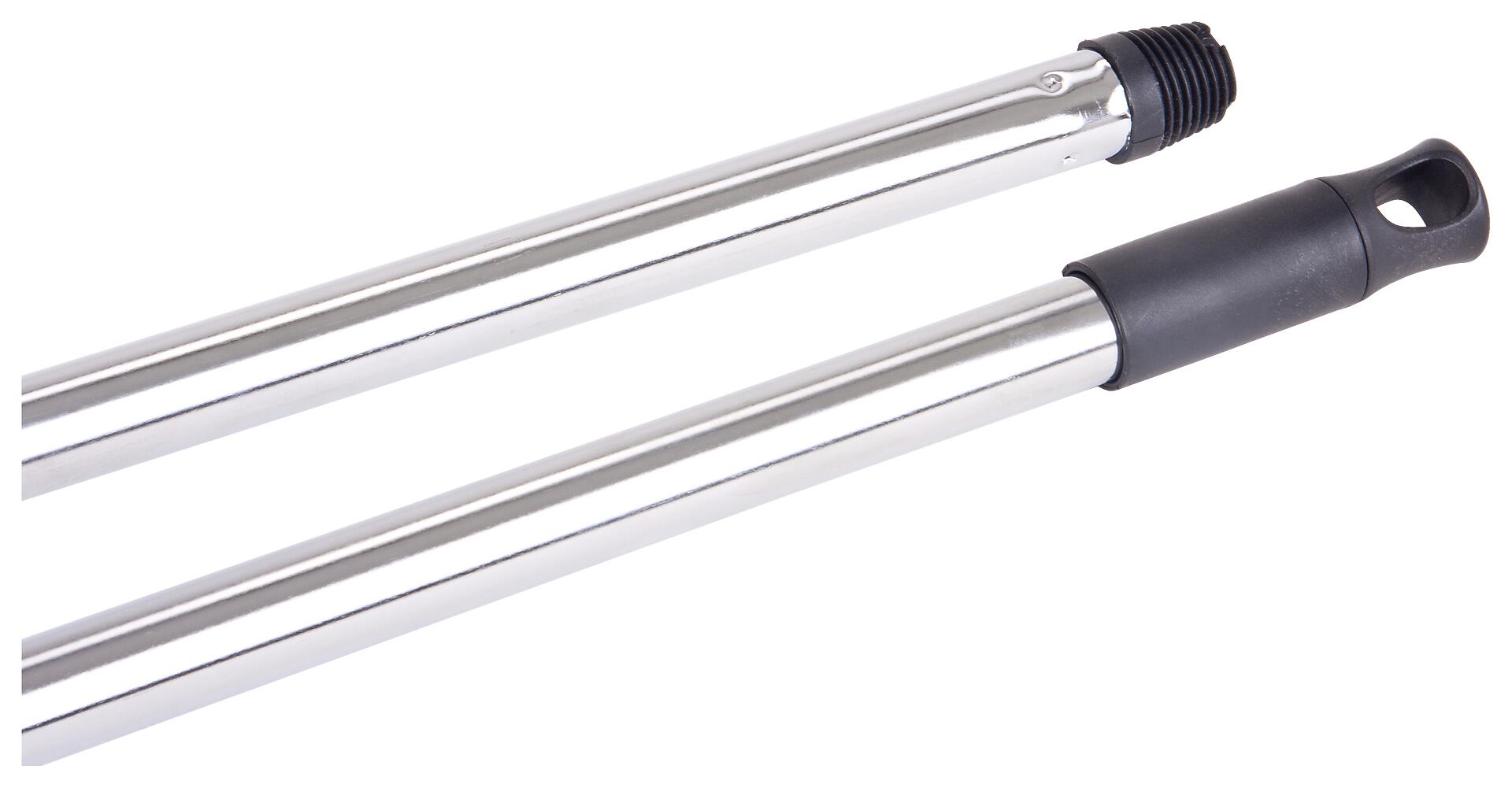 Besenstiel Chrom B/H/L: ca. 2x2x118 cm