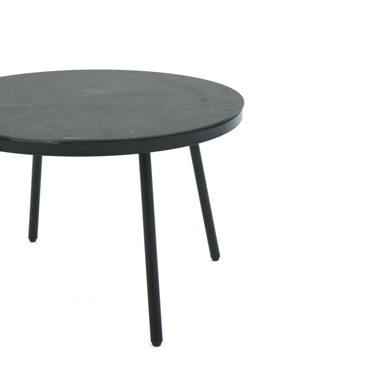 POCOline Gartensitzgruppe Verona dunkelgrau Stahl