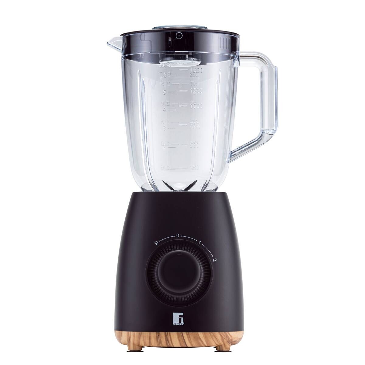 BERGNER Blender schwarz Polypropylen B/H/L: ca. 17x41x19 cm