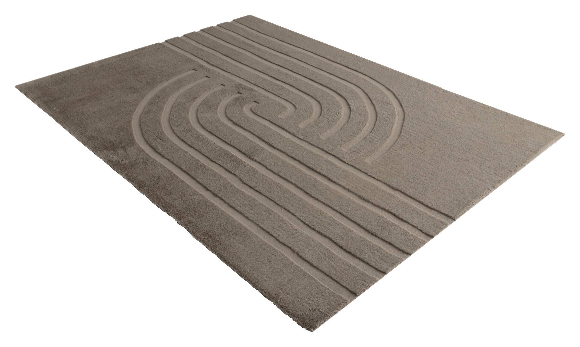 Obsession Teppich Zen Deluxe taupe B/H/L: ca. 200x20x290 cm